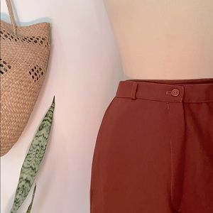 Vintage High Rise Wide Leg Trouser · S